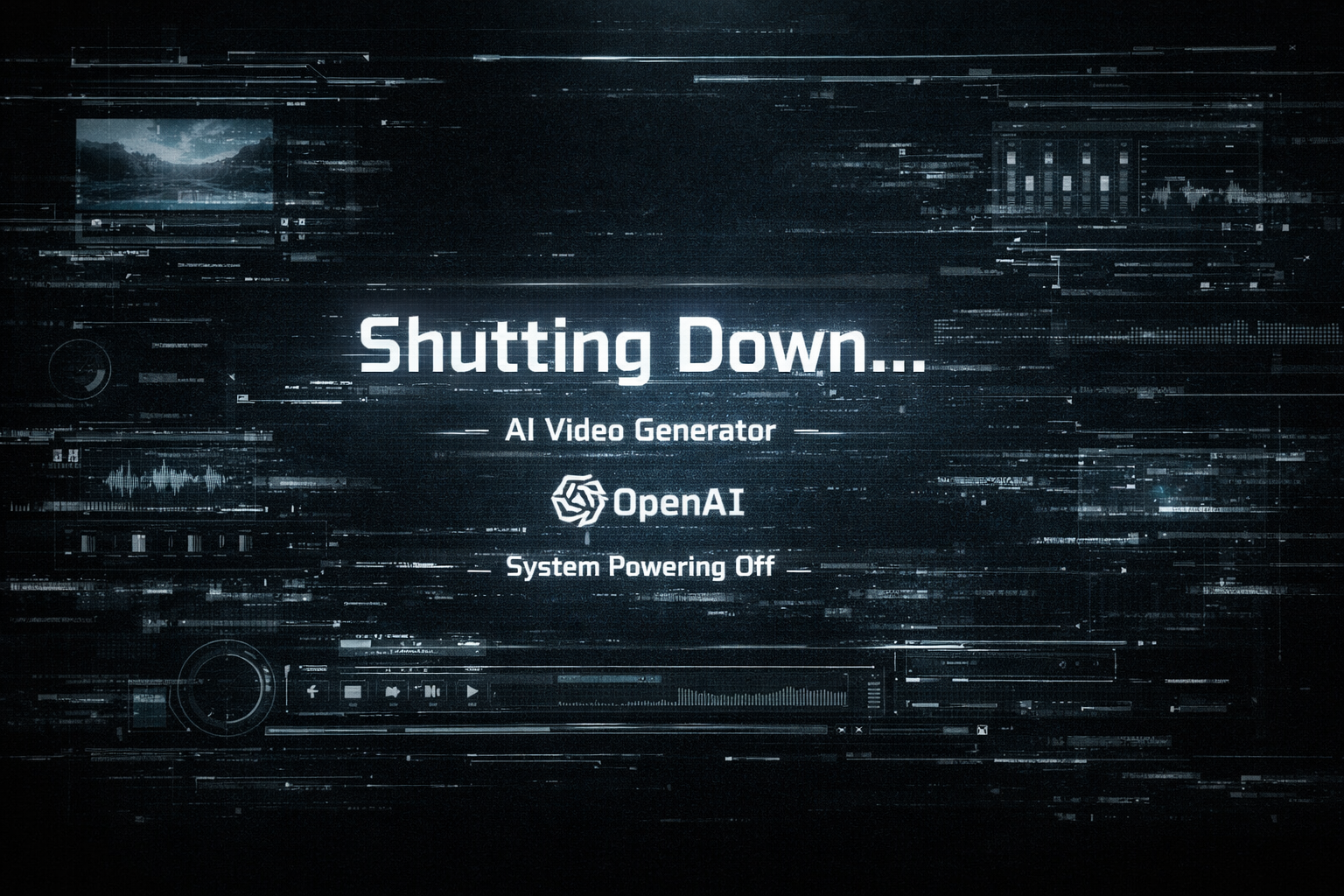 OpenAI Shutting Down Sora