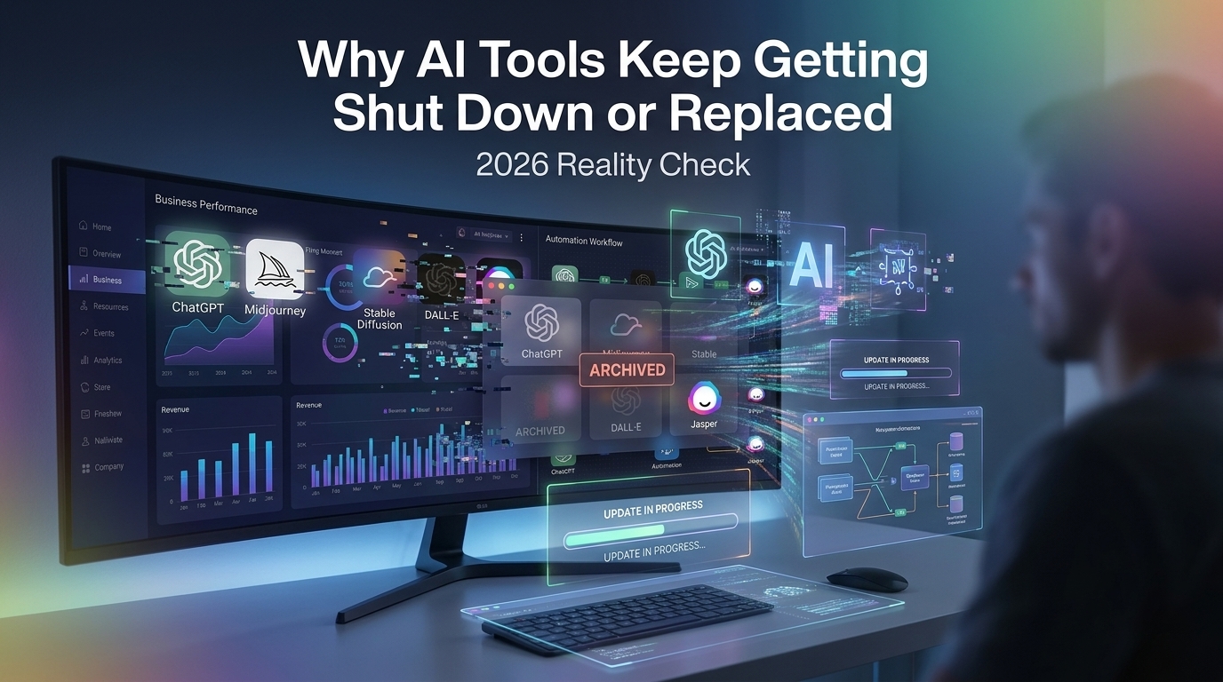 Why AI Tools Keep Getting Shut Down or Replaced